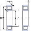 Cylindrical Roller Bearings Distributior NU 1016 ECM/C3VL0241 SKF #1 small image