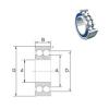 angular contact ball bearing installation S3303-2RS ZEN #1 small image