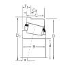 tapered roller dimensions bearings 71437/71750-B Timken