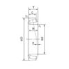 tapered roller dimensions bearings 33281/33462 NACHI #1 small image