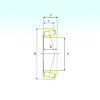 tapered roller dimensions bearings 33287/33462 ISB