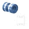 tapered roller bearing axial load F200002 Fersa #1 small image