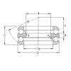 thrust ball bearing applications 54315-MP NKE #1 small image