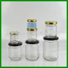 high quality best sell round jam glass bottle with tin plalte cap #1 small image