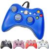 USB Wired Game Pad Controller for Xbox360, Win 7 (X86), Win (X86) - Blue #1 small image
