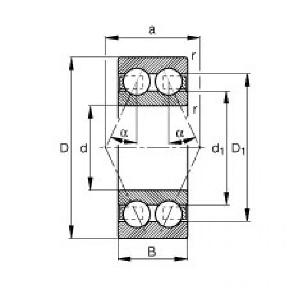 angular contact thrust bearings 30/7-B-TVH FAG #5 image