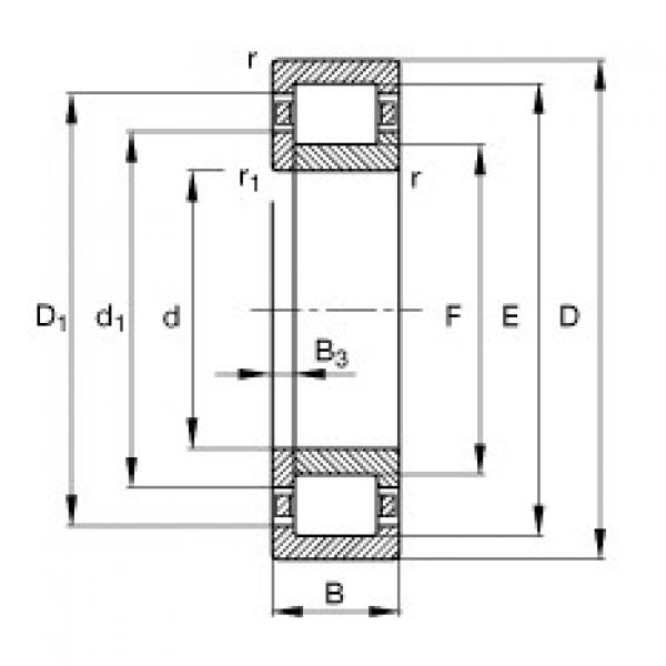 cylindrical bearing nomenclature NUP330-E-M1 FAG #1 image