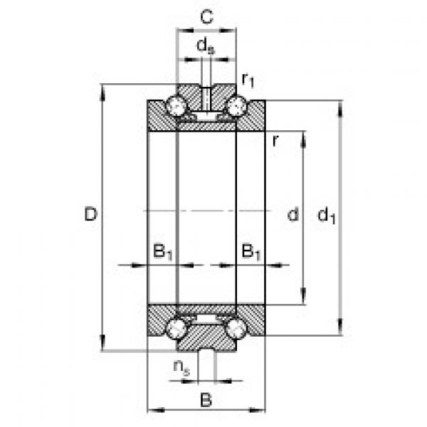 thrust ball bearing applications 234430-M-SP FAG #1 image