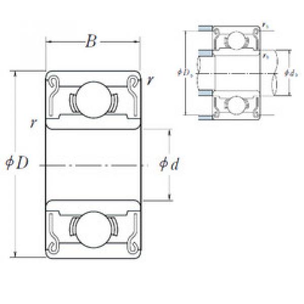 Bearing Original Brand R2A-2RS  ISO    #1 image