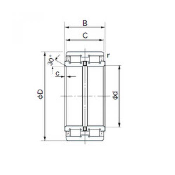 Cylindrical Roller Bearings E5010 NACHI #1 image