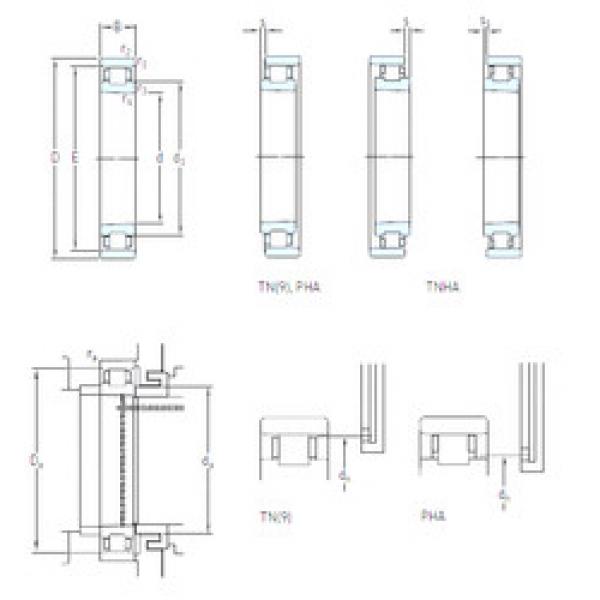 Cylindrical Roller Bearings N 1011 KPHA/HC5SP SKF #1 image