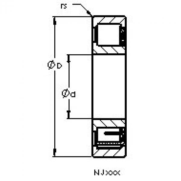 Cylindrical Bearing NJ220 EM AST #1 image