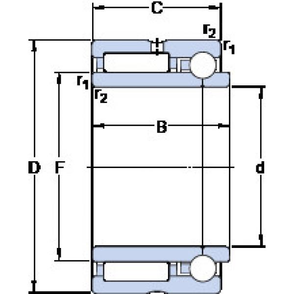 Cylindrical Bearing NKIB 59/22 SKF #1 image