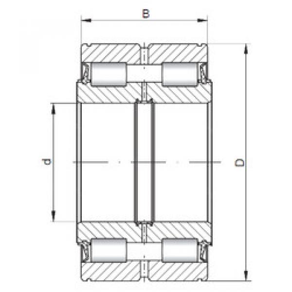 Cylindrical Roller Bearings Distributior NNF5019 V ISO #1 image