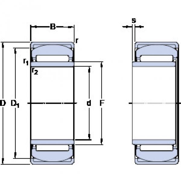 cylindrical bearing nomenclature PNA 12/28 SKF #1 image