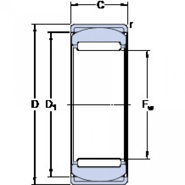 cylindrical bearing nomenclature RPNA 15/28 SKF #1 image