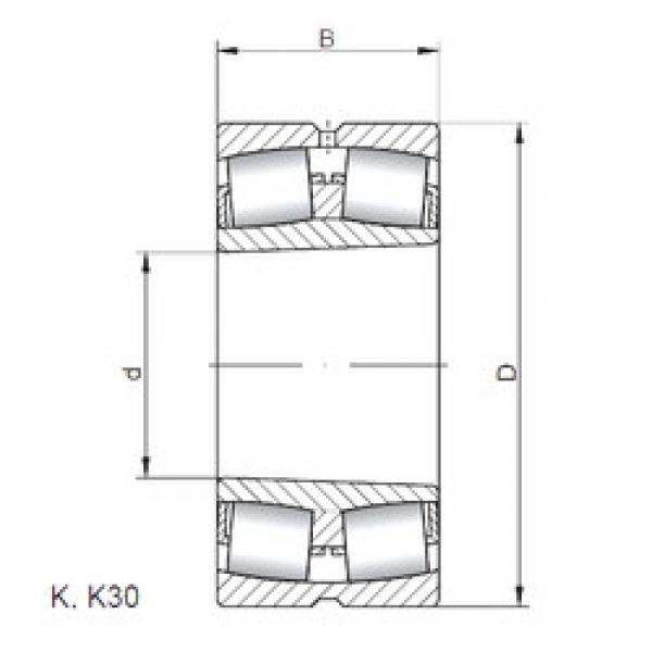 Spherical Roller Bearings 230/1000 KCW33 CX #1 image