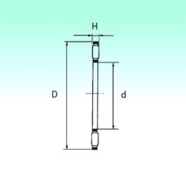 needle roller thrust bearing catalog AXK 120155 NBS #1 image