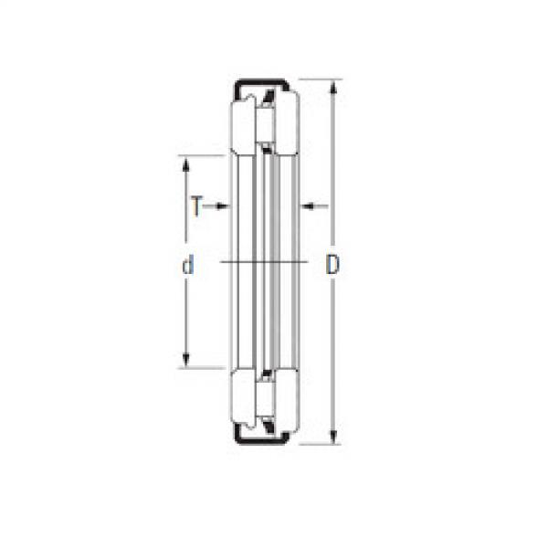 needle roller thrust bearing catalog AXZ 10 80 106 KOYO #1 image