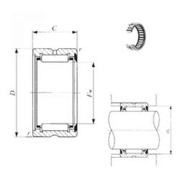 needle roller thrust bearing catalog BR 182620 U IKO #1 image