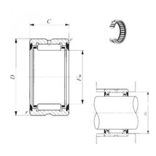 needle roller thrust bearing catalog BR 182620 UU IKO #1 image