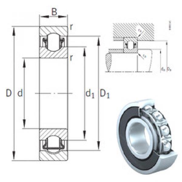 needle roller thrust bearing catalog BXRE303-2HRS INA #1 image
