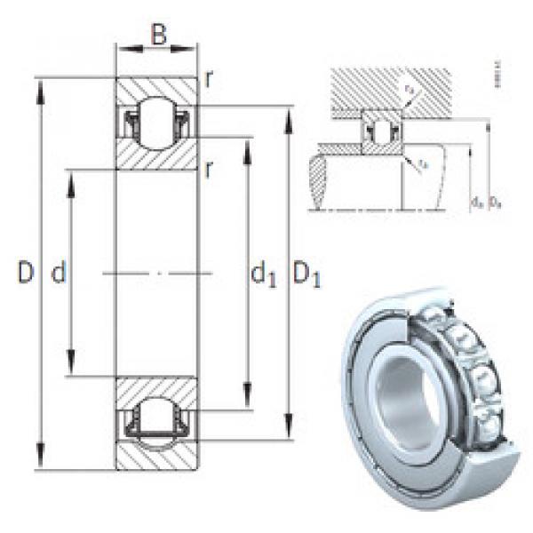needle roller thrust bearing catalog BXRE206-2Z INA #1 image