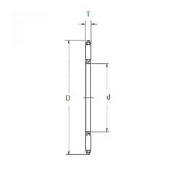 needle roller thrust bearing catalog FNTA-4060 NSK #1 image