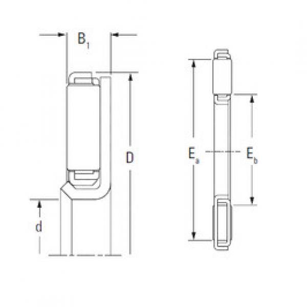 needle roller thrust bearing catalog FNTF-3352 Timken #1 image