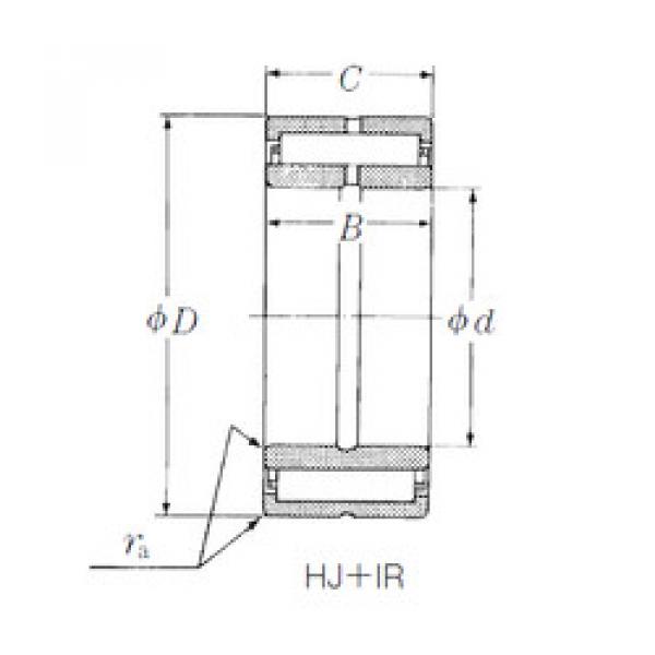 needle roller thrust bearing catalog HJ-101812+IR-061012 NSK #1 image