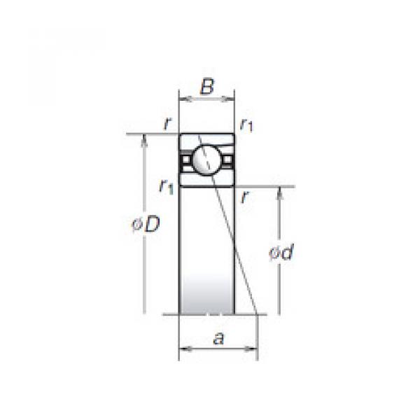 angular contact thrust bearings 130BER19S NSK #5 image