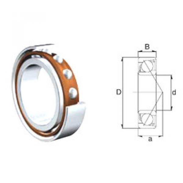 angular contact ball bearing installation S7204B ZEN #1 image