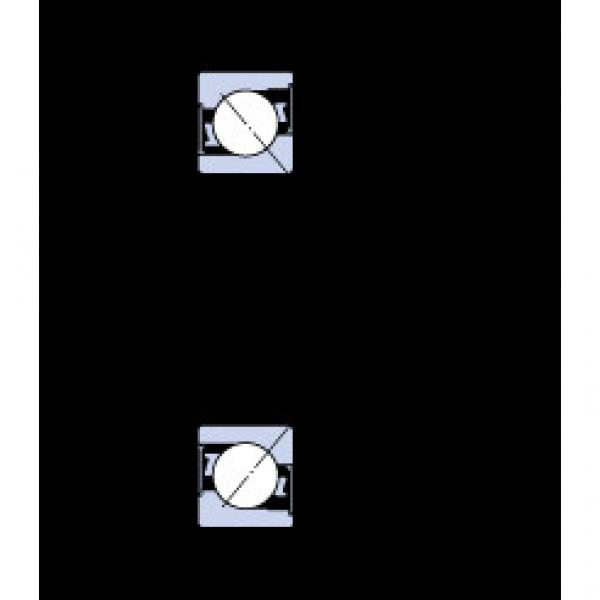 Angular Contact Ball Bearings 7206 BE-2RZP SKF #1 image
