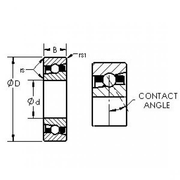 angular contact ball bearing installation H7016C/HQ1 AST #1 image