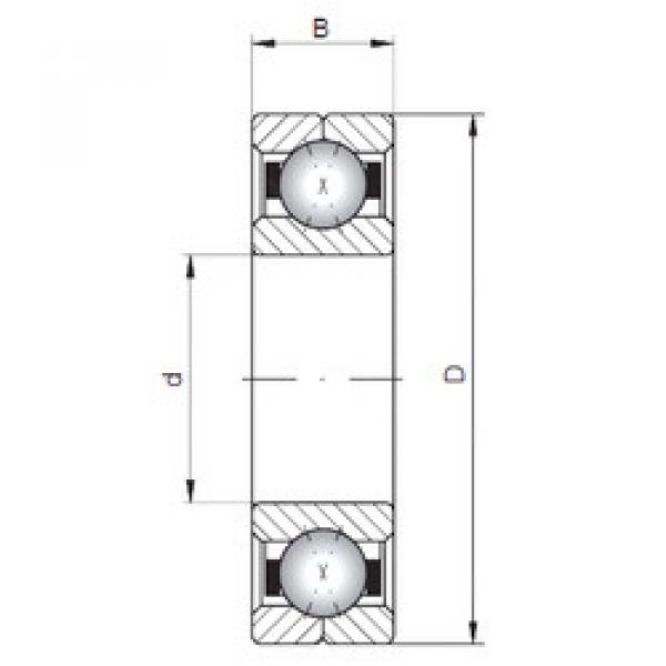 angular contact ball bearing installation Q1005 CX #1 image