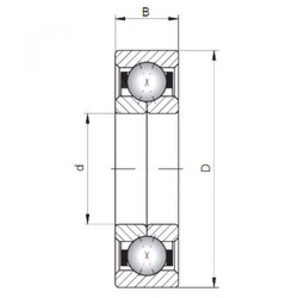 angular contact ball bearing installation QJ1006 CX #1 image