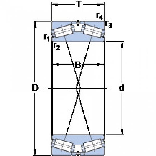 tapered roller dimensions bearings 332129/HA4 SKF #1 image