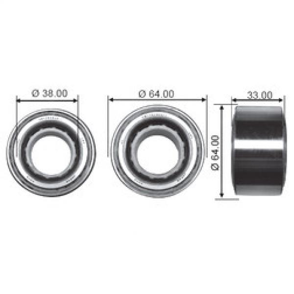 tapered roller dimensions bearings 46T080604 KOYO #1 image