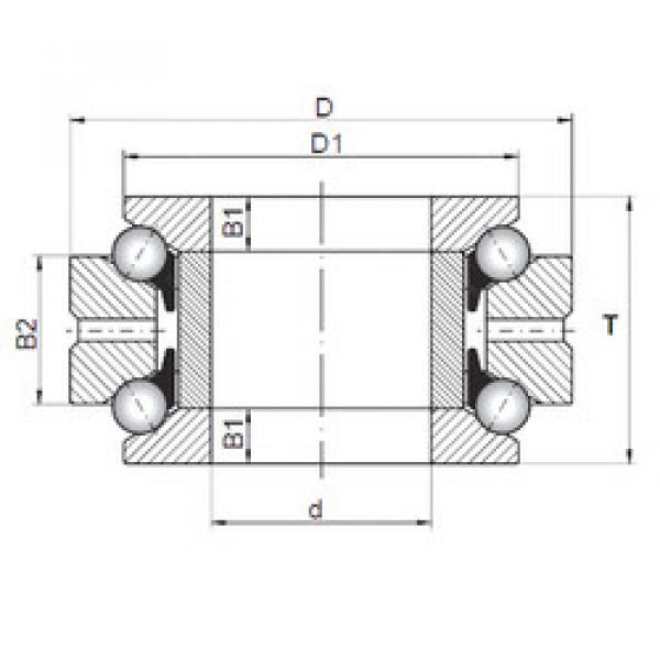 thrust ball bearing applications 234406 ISO #1 image