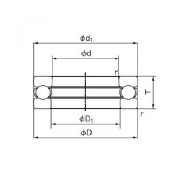 thrust ball bearing applications O-6 NACHI #1 image