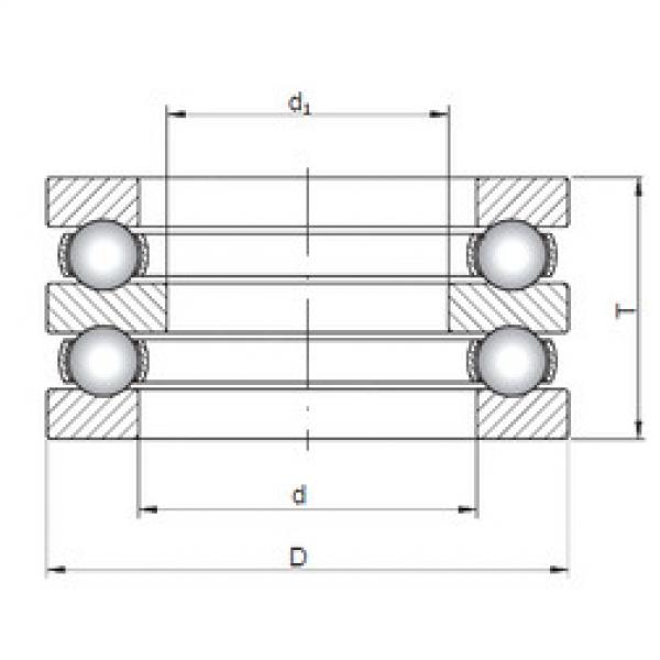 thrust ball bearing applications 52202 ISO #1 image