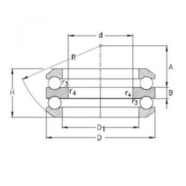 thrust ball bearing applications 54214-MP NKE #1 image