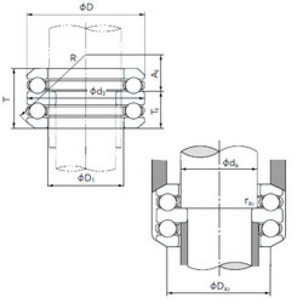 thrust ball bearing applications 54318 NACHI #1 image