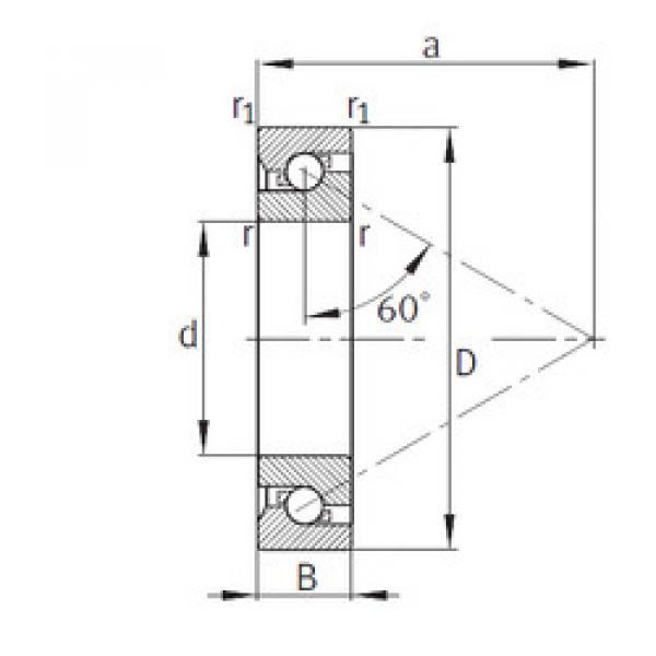 thrust ball bearing applications BSB040072-T FAG #1 image