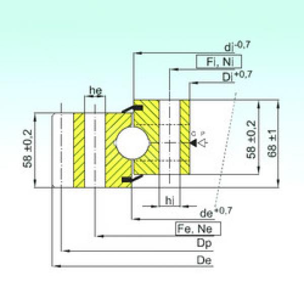 thrust ball bearing applications EB1.25.1204.400-1SPPN ISB #1 image
