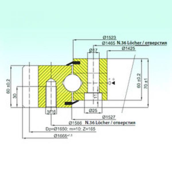 thrust ball bearing applications EB1.25.1525.200-1STPN ISB #1 image