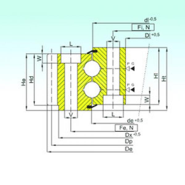 thrust ball bearing applications EB2.25.0575.400-1SPPN ISB #1 image