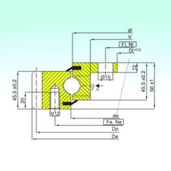 thrust ball bearing applications EBL.20.0544.200-1STPN ISB #1 image
