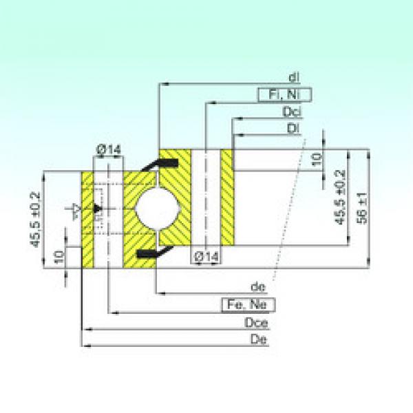 thrust ball bearing applications NB1.20.0644.201-2PPN ISB #1 image
