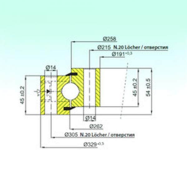 thrust ball bearing applications NB1.20.0260.201-1PPN ISB #1 image